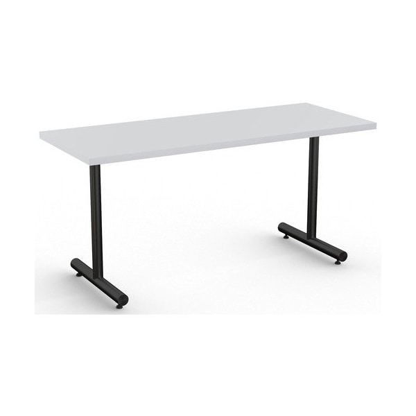 Special-T Table, Black Base, 24inWx60inLx29inH, Light Gray SCTKING2460BLG - main